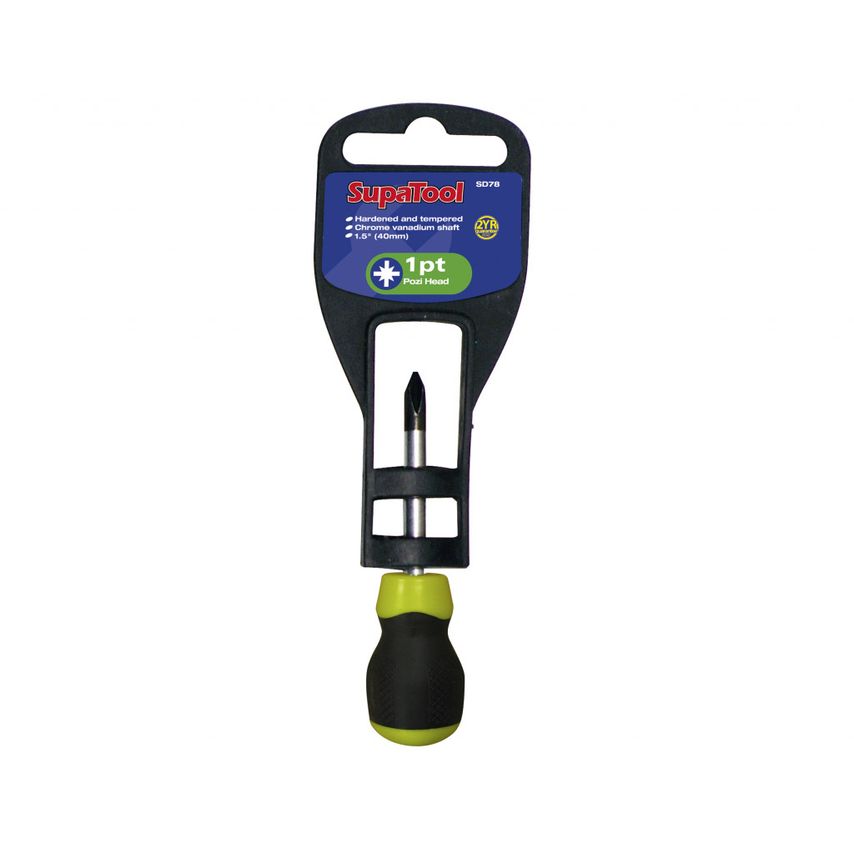 Pozi Head Soft Grip Handle 40mm X No.1