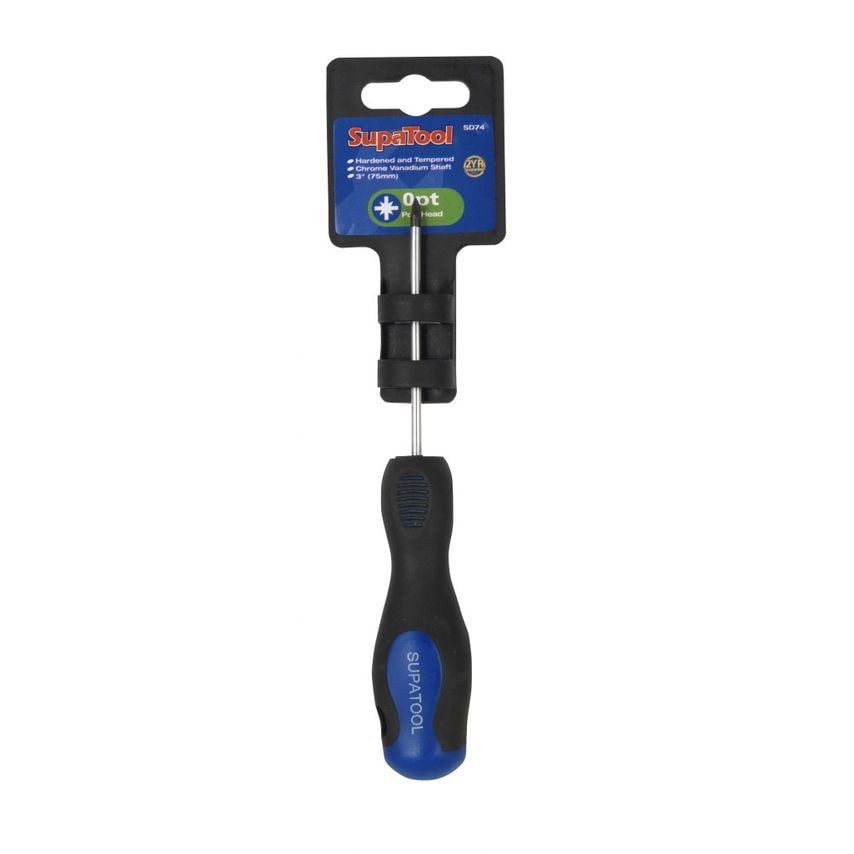 Pozi Head Soft Grip Handle 75mm X No.1
