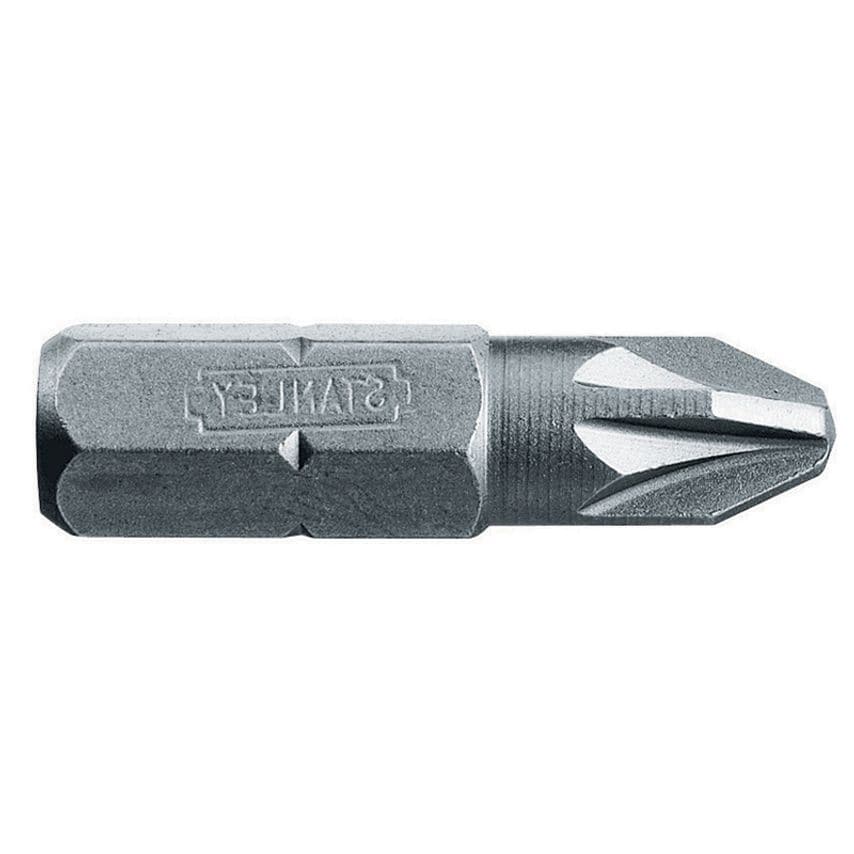 Pozidriv Bits PZ1 x 25mm (Box 25) STA168945B