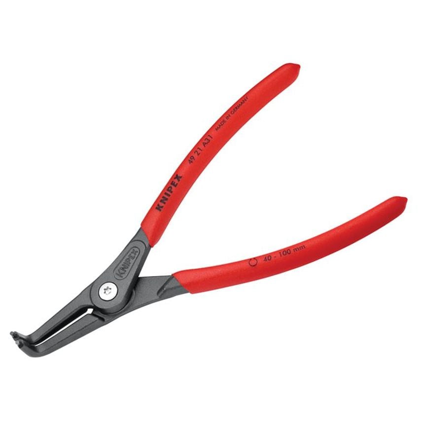 Precision Circlip Pliers External 90 Bent Tip 40-100mm A31 KPX4921A31