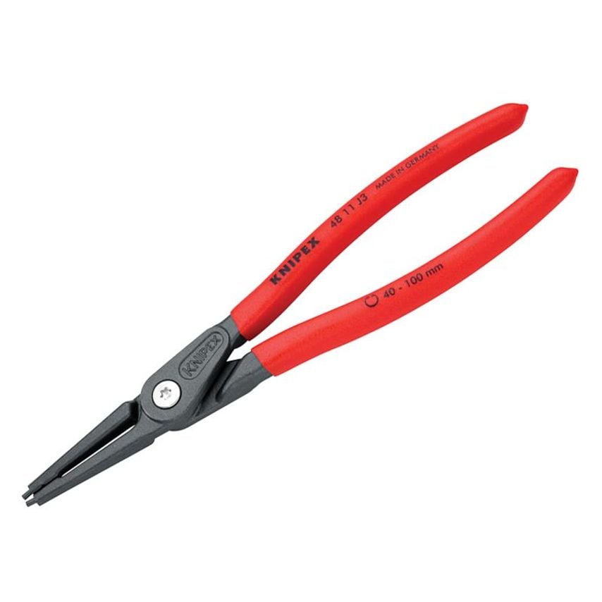 Precision Circlip Pliers Internal Straight 40-100mm J3 KPX4811J3