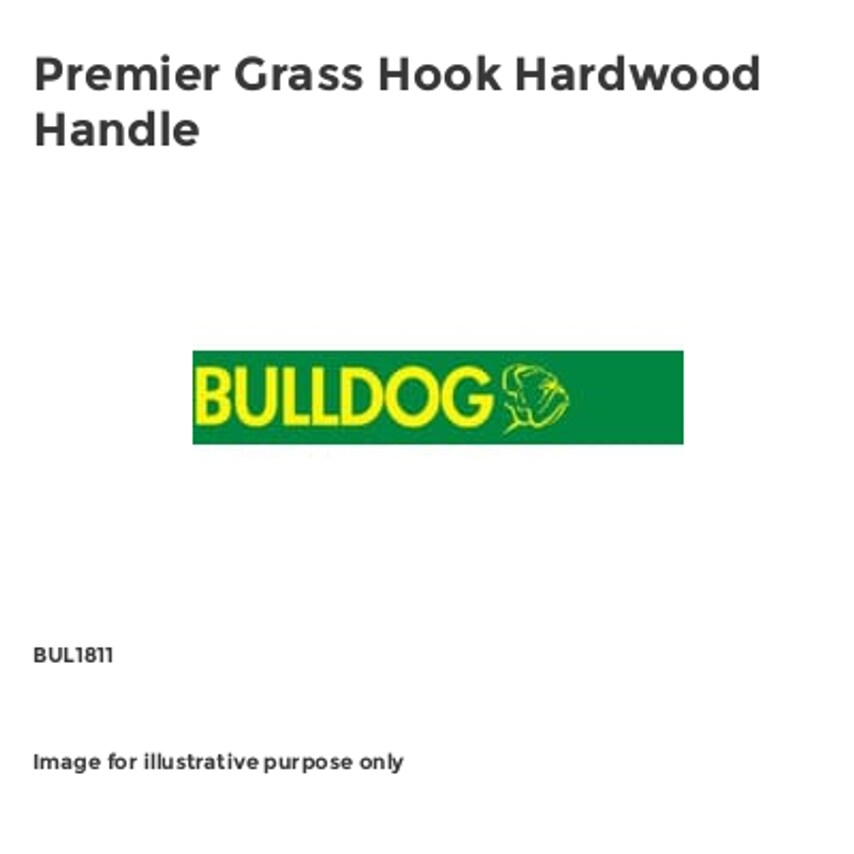 Premier Grass Hook Hardwood Handle BUL1811