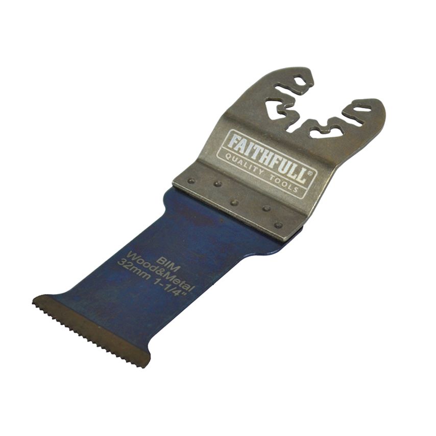 Premium Arc Cut Wood & Metal Bi-Metal Blade 32mm FAIMFWM32P