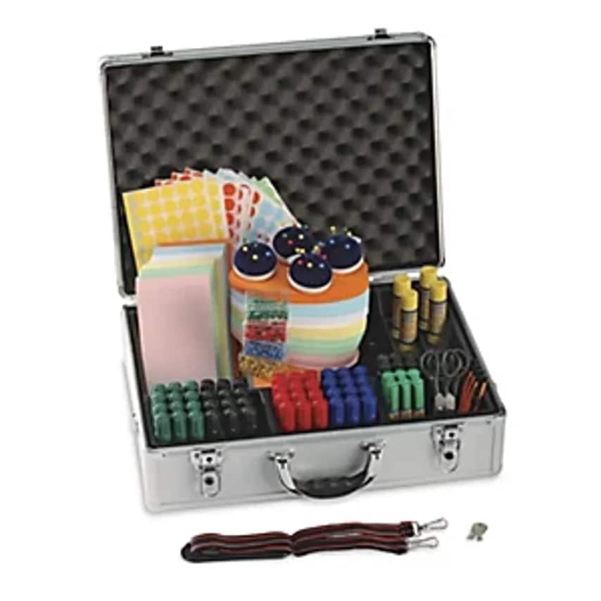 Presentation And Seminar Case, Aluminium, With Complete Accessories, HxWxD 340 X 470 X 165mm