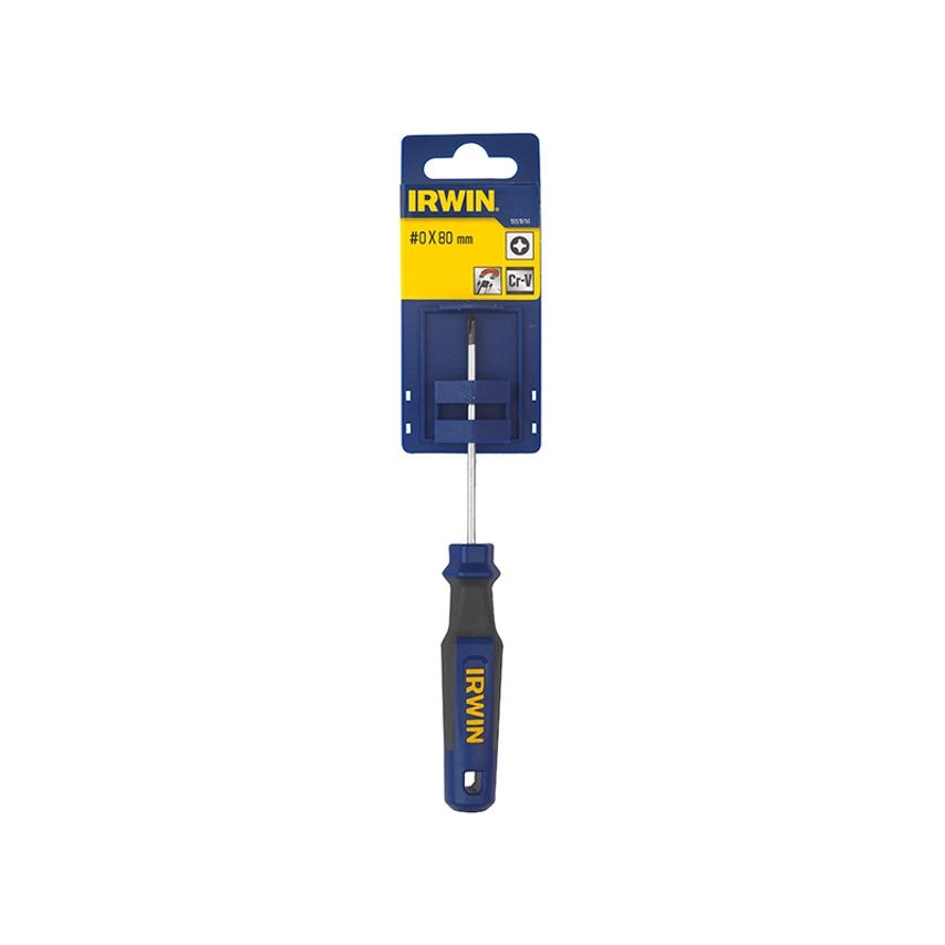 Pro Comfort Screwdriver Phillips Tip PH0 x 80mm IRW1951814