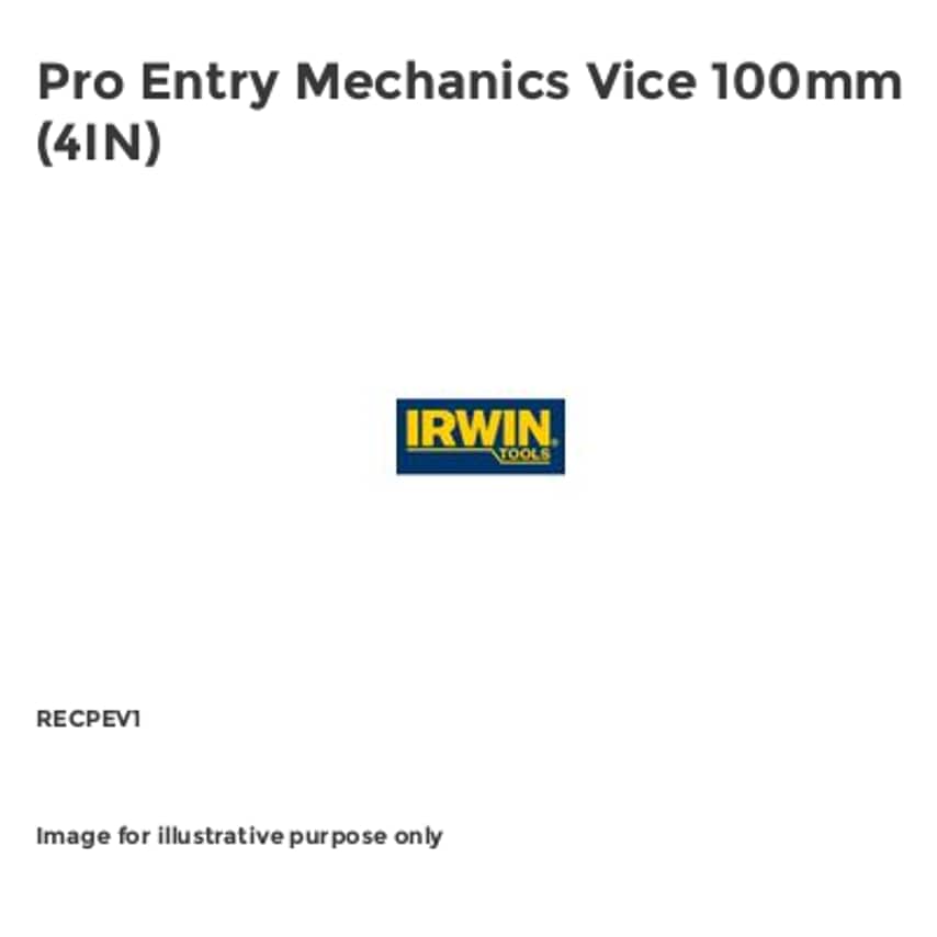 Pro Entry Mechanics Vice 100mm (4IN) RECPEV1