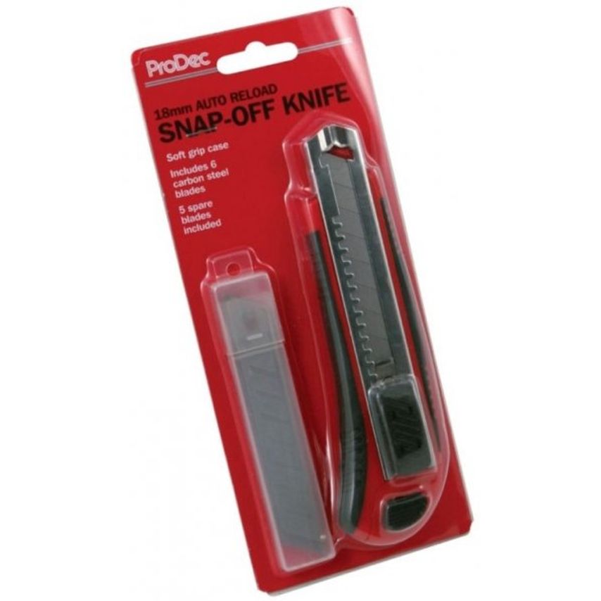 Prodec 18Mm Auto Load Snap-Off Knife