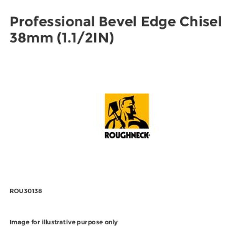 Professional Bevel Edge Chisel 38mm (1.1/2IN) ROU30138