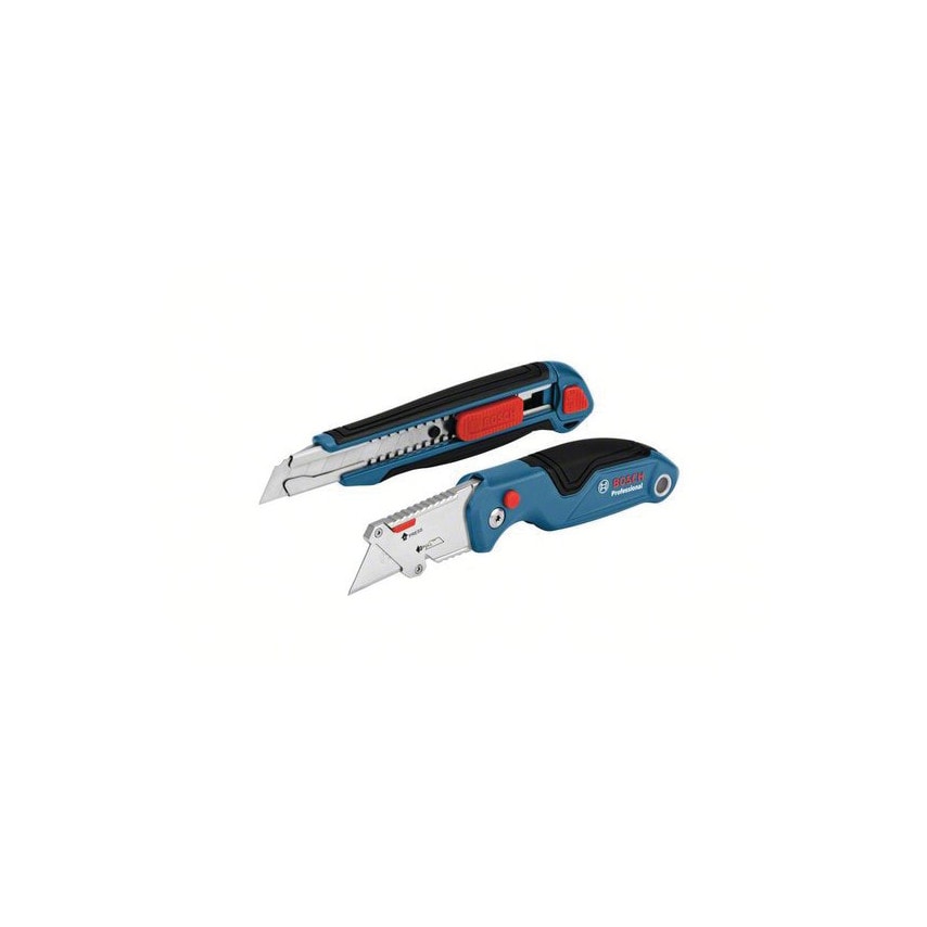 Professional Knife Set 1x Folding Knife, 1x Snap-Off Knife, Carton