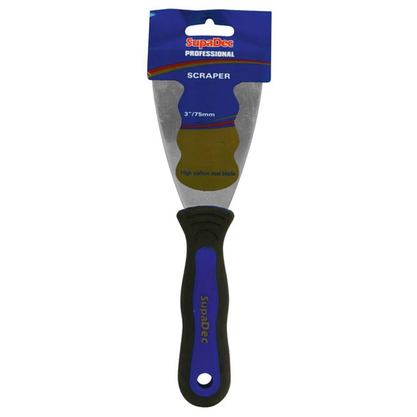 Professional Soft Grip Paint Scrapers 3"/75mm