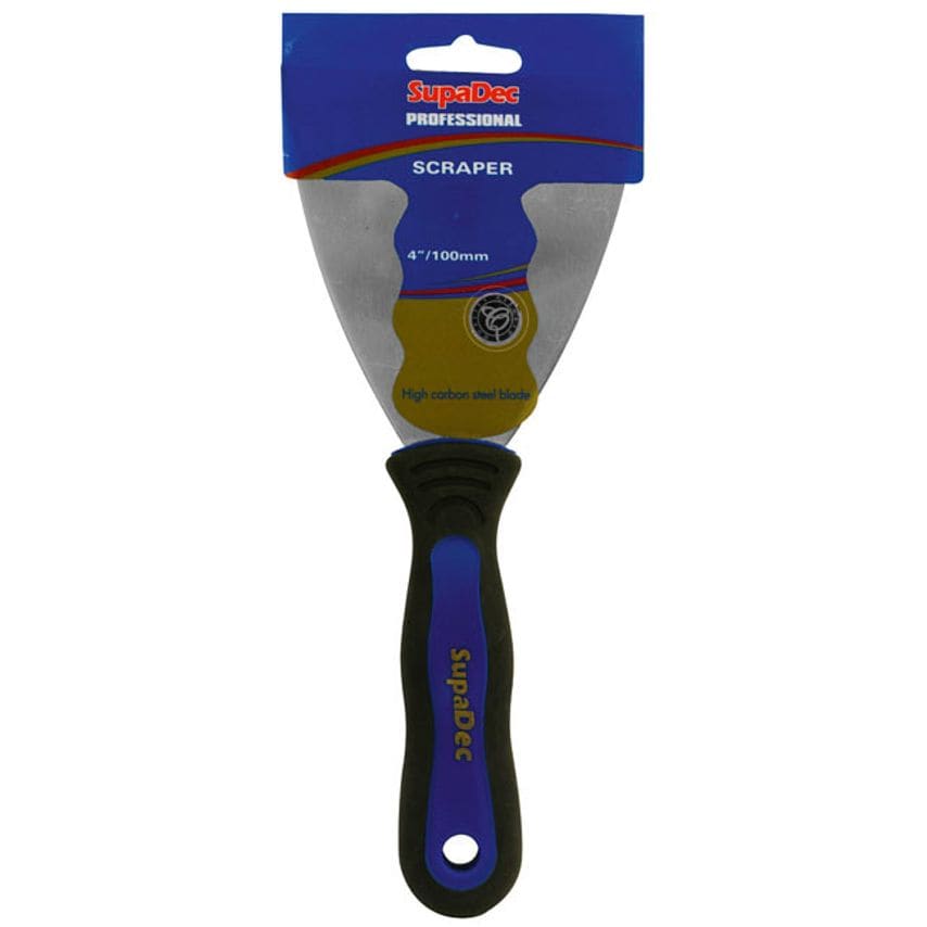 Professional Soft Grip Paint Scrapers 4"/100mm