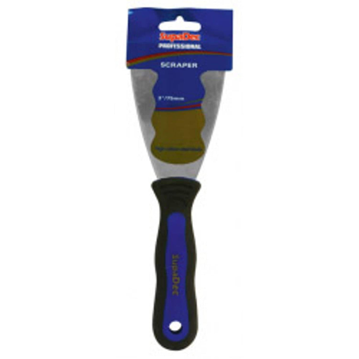 Professional Soft Grip Scraper 3in