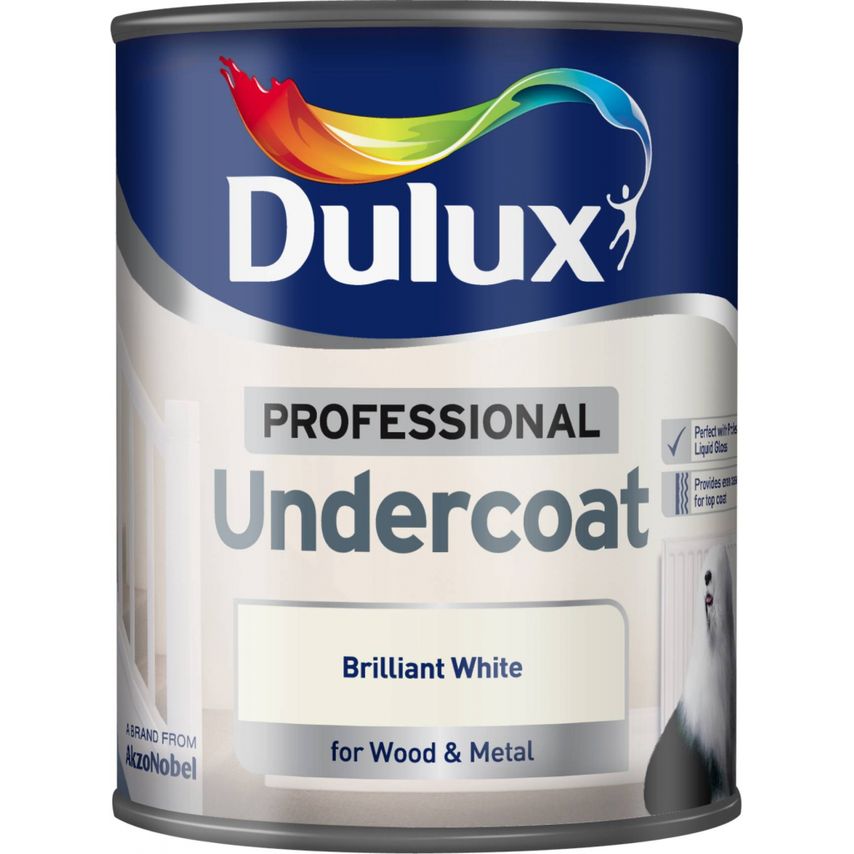 Professional Undercoat 750ml Brilliant White