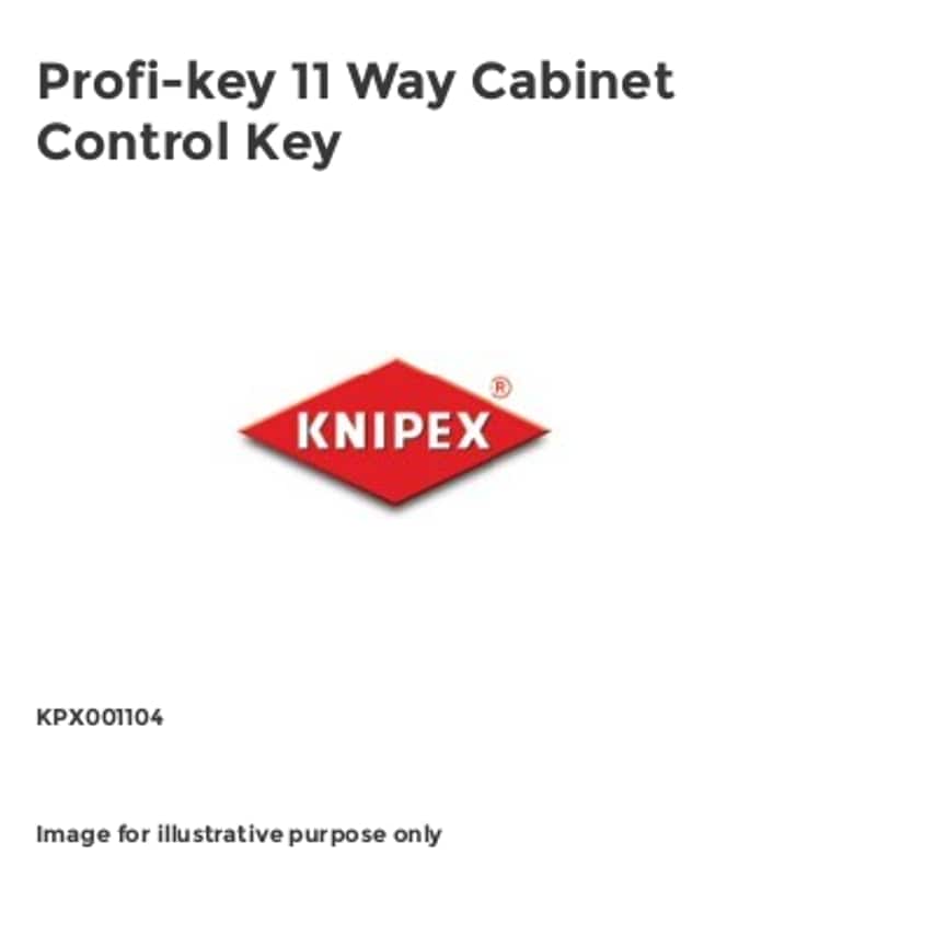 Profi-key 11 Way Cabinet Control Key KPX001104