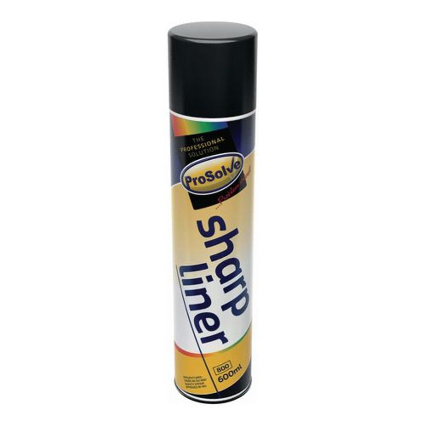 Prosolve Sharpliner Spray Paint Black