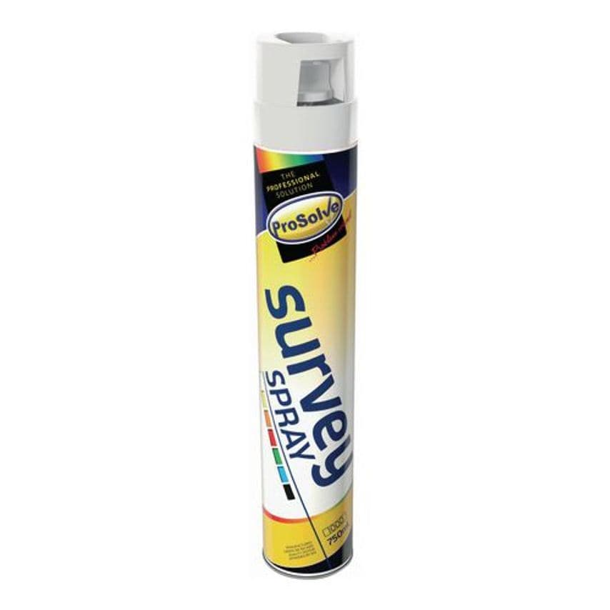 Prosolve Survey Spray Paint Marker White