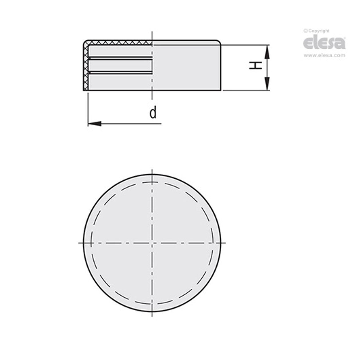 Protective tube cap-NCT.6.35