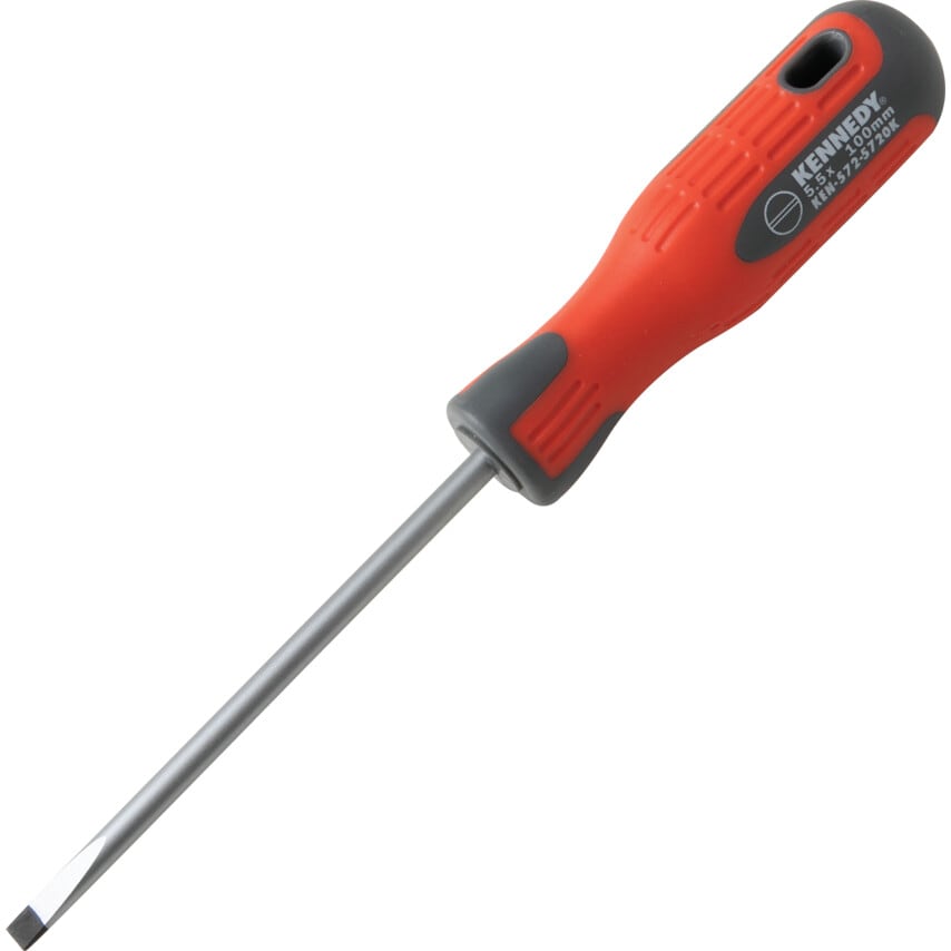 Pro-torq Flat Head Screwdriver, 5.5mm Parallel Tip, 260mm Blade
