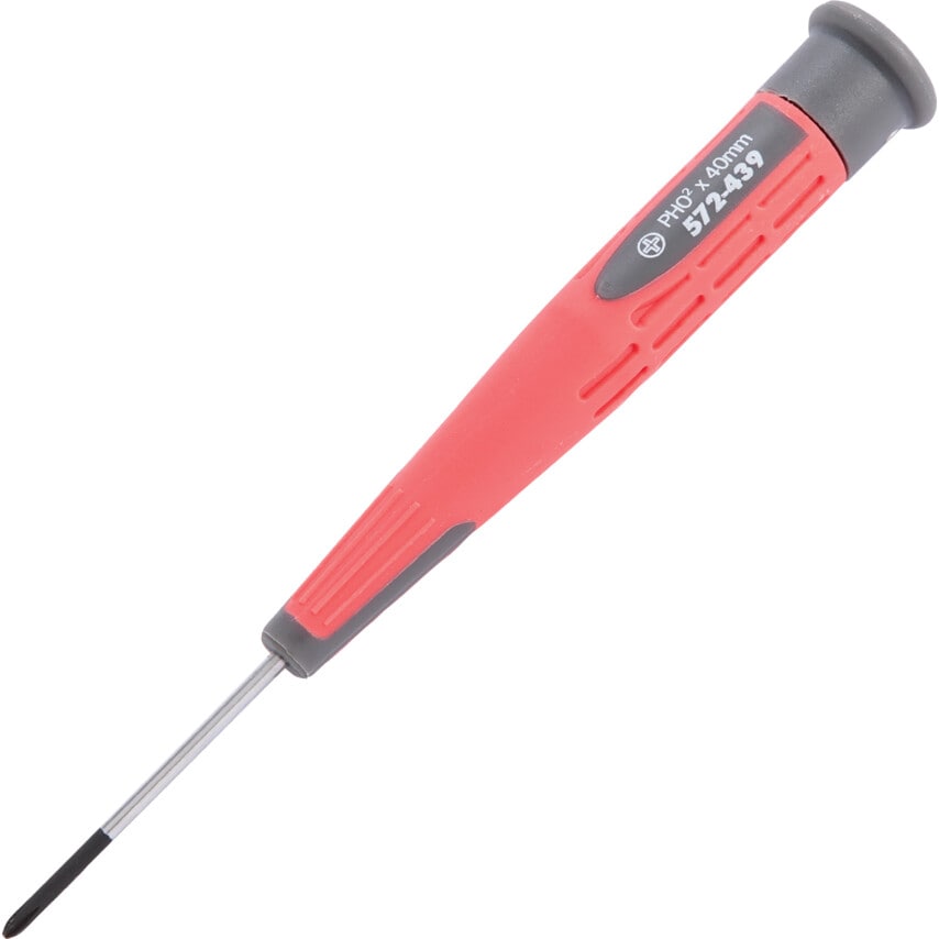 Pro-torq Phillips Screwdriver, No.0-2 Phillips Tip, 40mm Blade