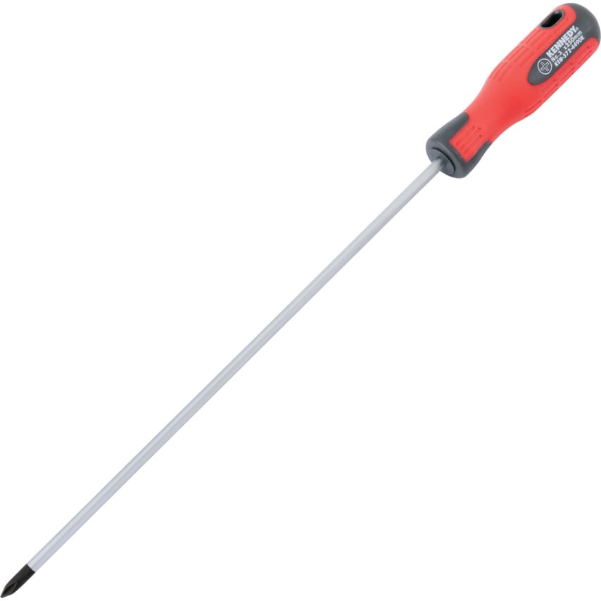 Pro-torq Phillips Screwdriver, No.1 Phillips Tip, 250mm Blade