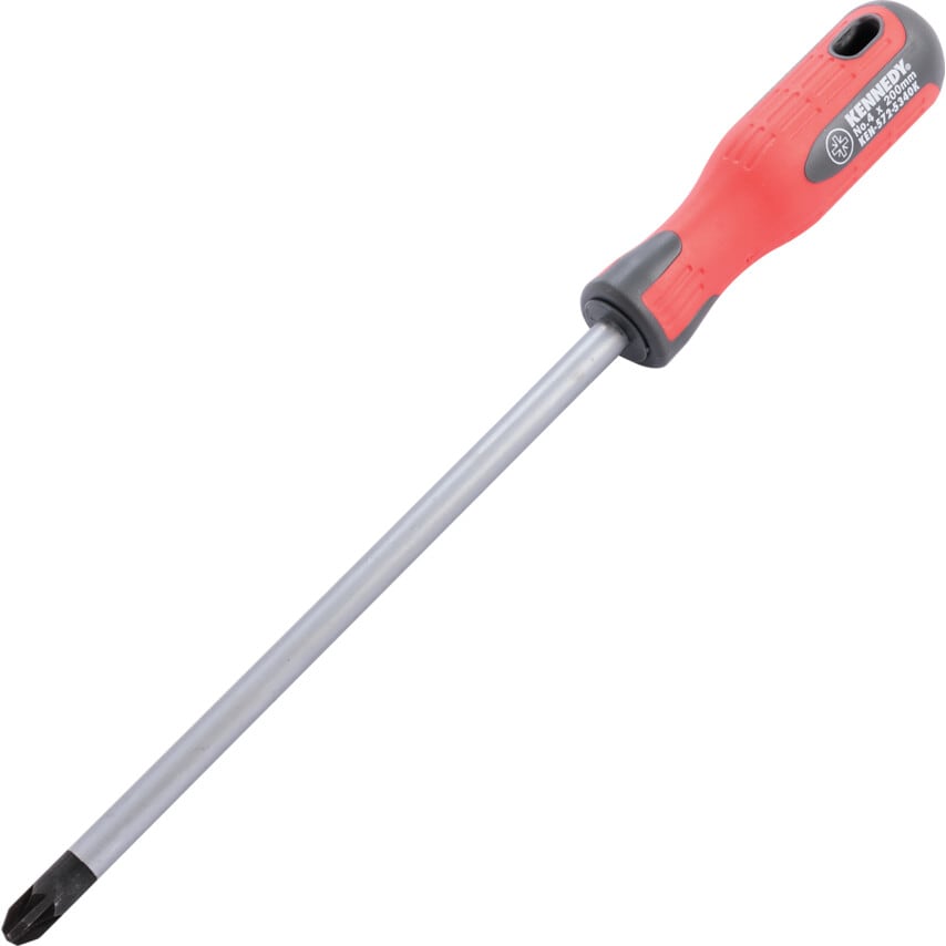 Pro-torq Pozi Screwdriver, No.4 Pozi Tip, 200mm Blade