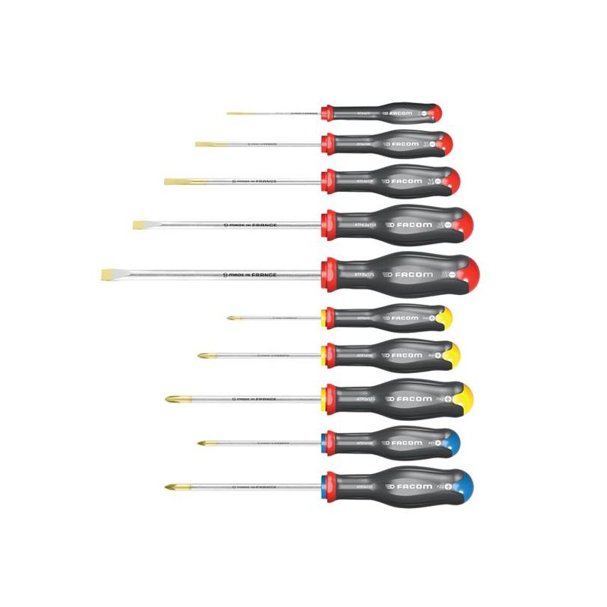 Protwist Screwdriver Set, 10 Piece FCMATWJ10PB