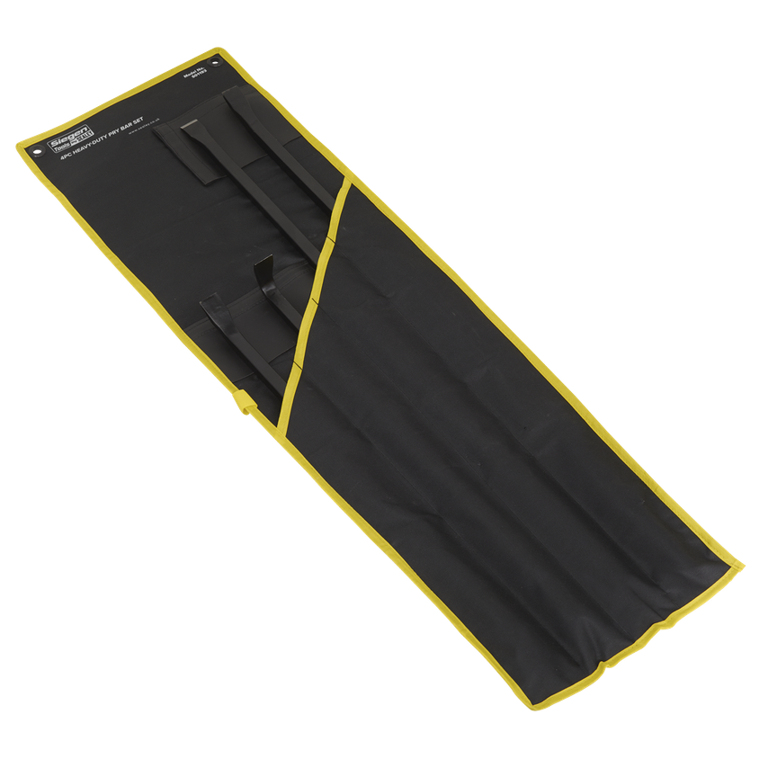 Pry Bar Set4 Piece Heavy Duty with Hammer Cap