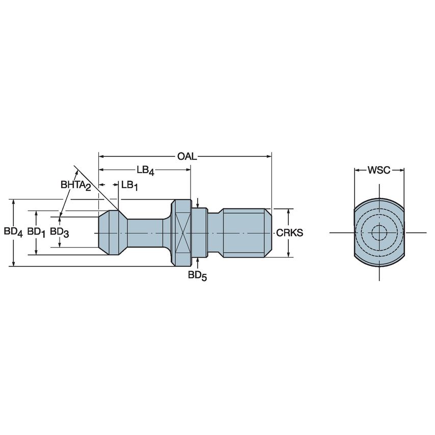 Pull Stud PS-V40-45-003