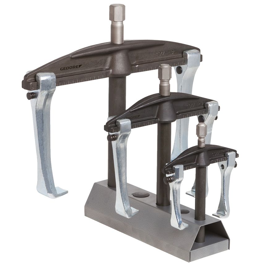 Puller set with display stand