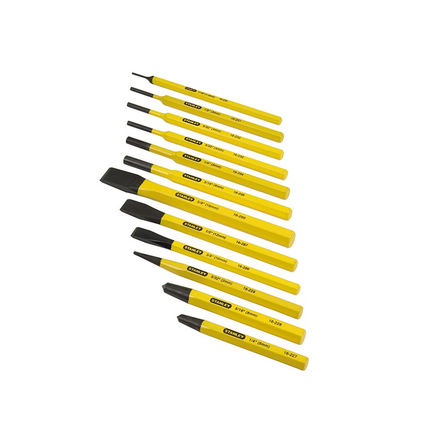 Punch & Chisel Set, 12 Piece STA418299