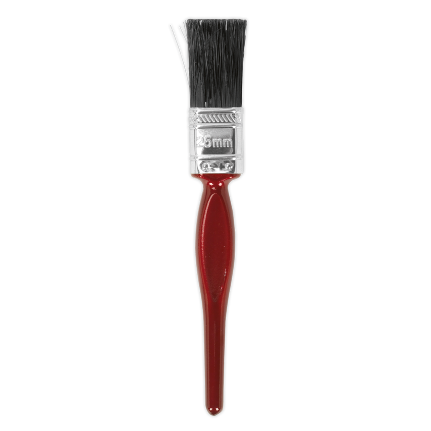 Pure Bristle Paint Brush 25mm, Pack of 10