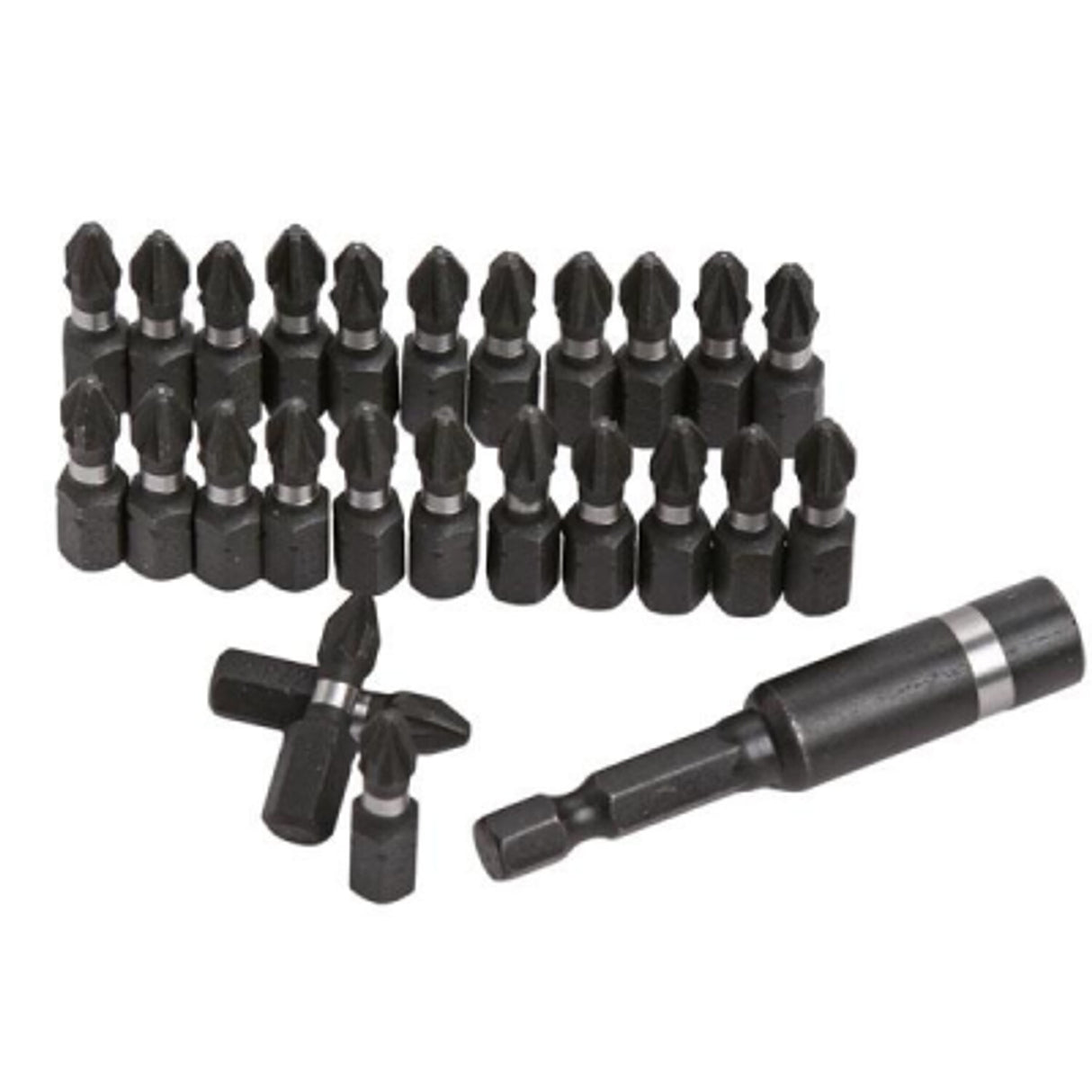 Pz2 x 25mm Impact Bit 25 Piece Tub