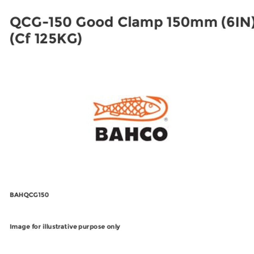 QCG-150 Good Clamp 150mm (6IN) (Cf 125KG)
