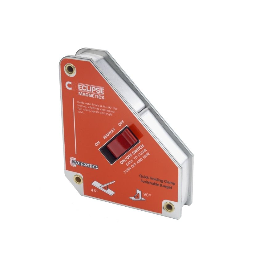 QHCSL Quick Holding Clamp Switchable Large, 152 (H) X 130 (W) X 35 (D) MM