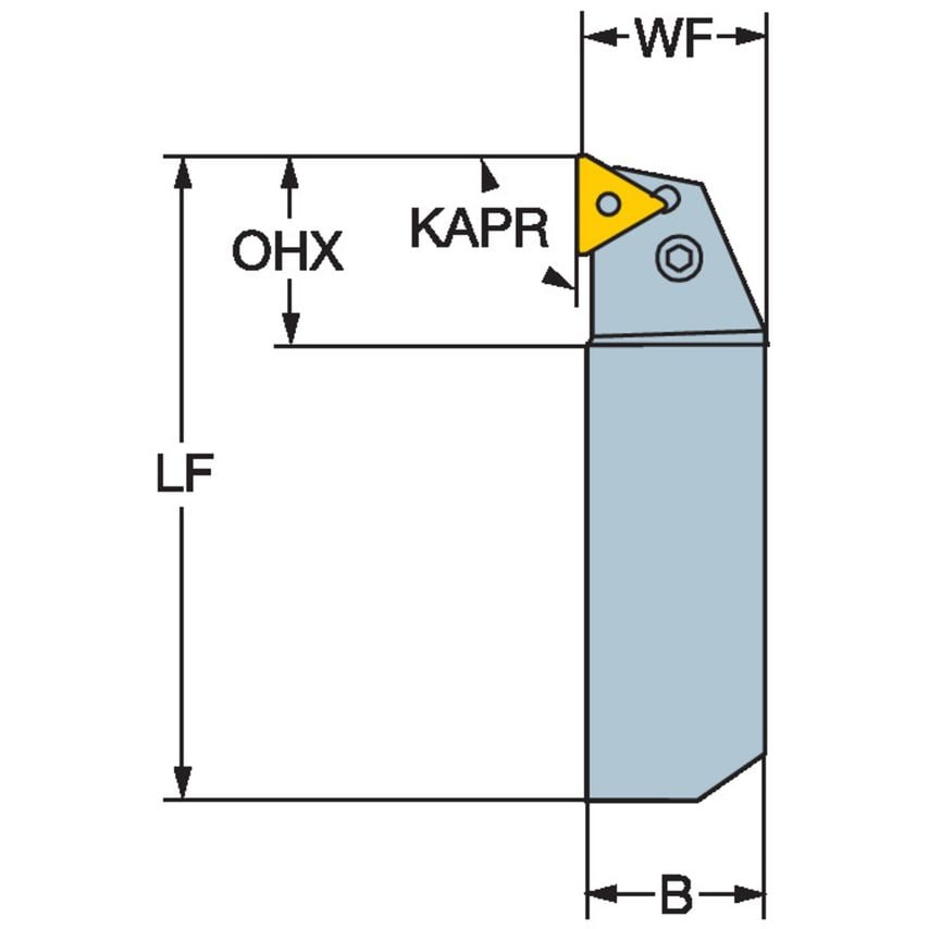 QS-PTGNR 1616E11 Tool Holder