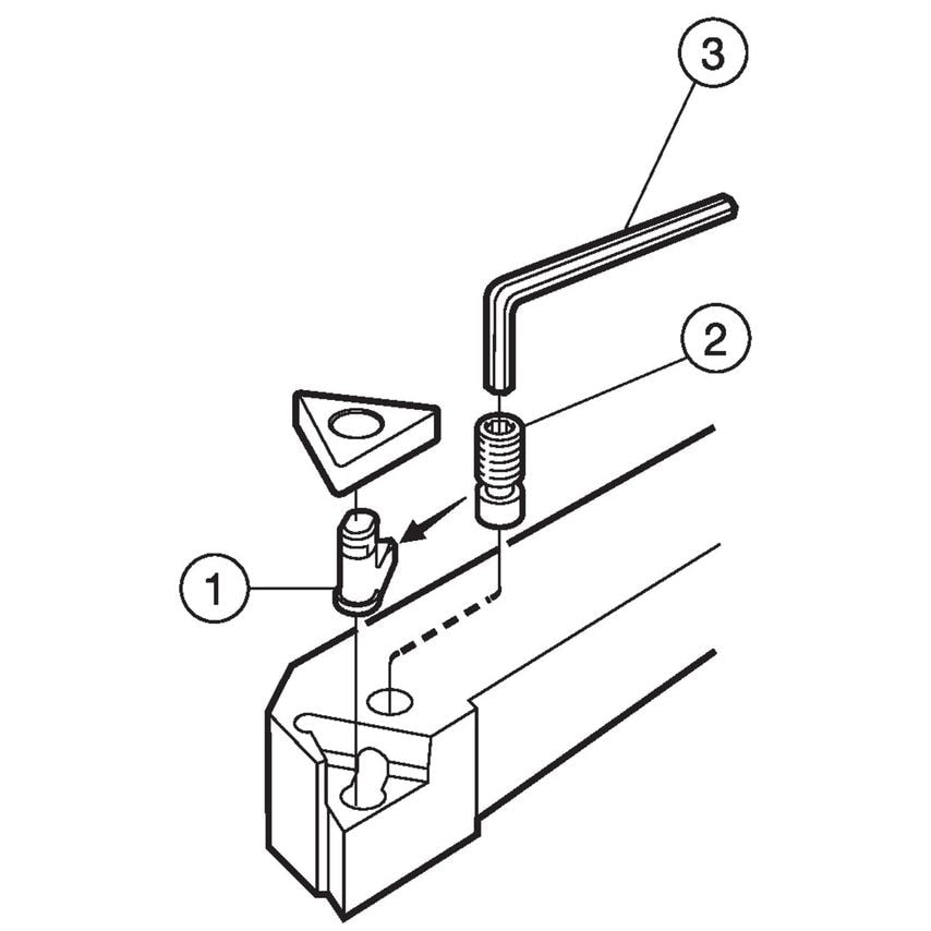 QS-PTGNR 1616E11 Tool Holder