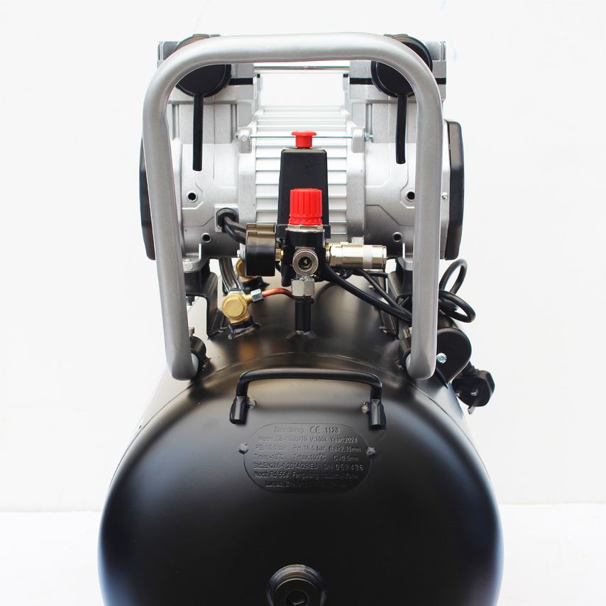 QT Air DD 3HP 100 Liter Ultra Low Noise Oil-Free Direct Drive Compressor