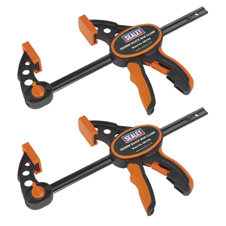 Quick Bar Clamp 150mm -2 Piece Set