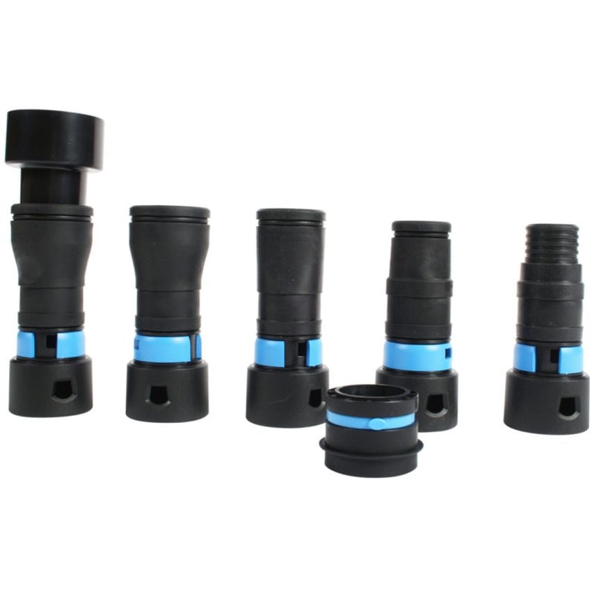 Quick Click Five Piece Power Tool Adapter Set