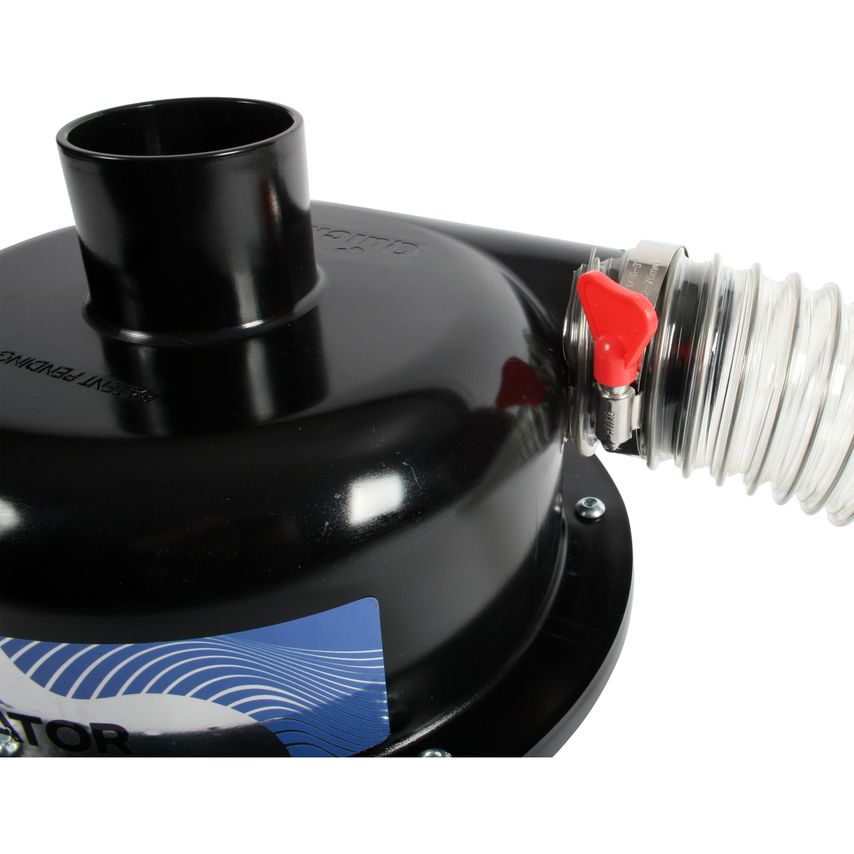 Quick Click Separator with 37L Stainless Steel Collection Bin and 5m Power Tool Adapter Hose