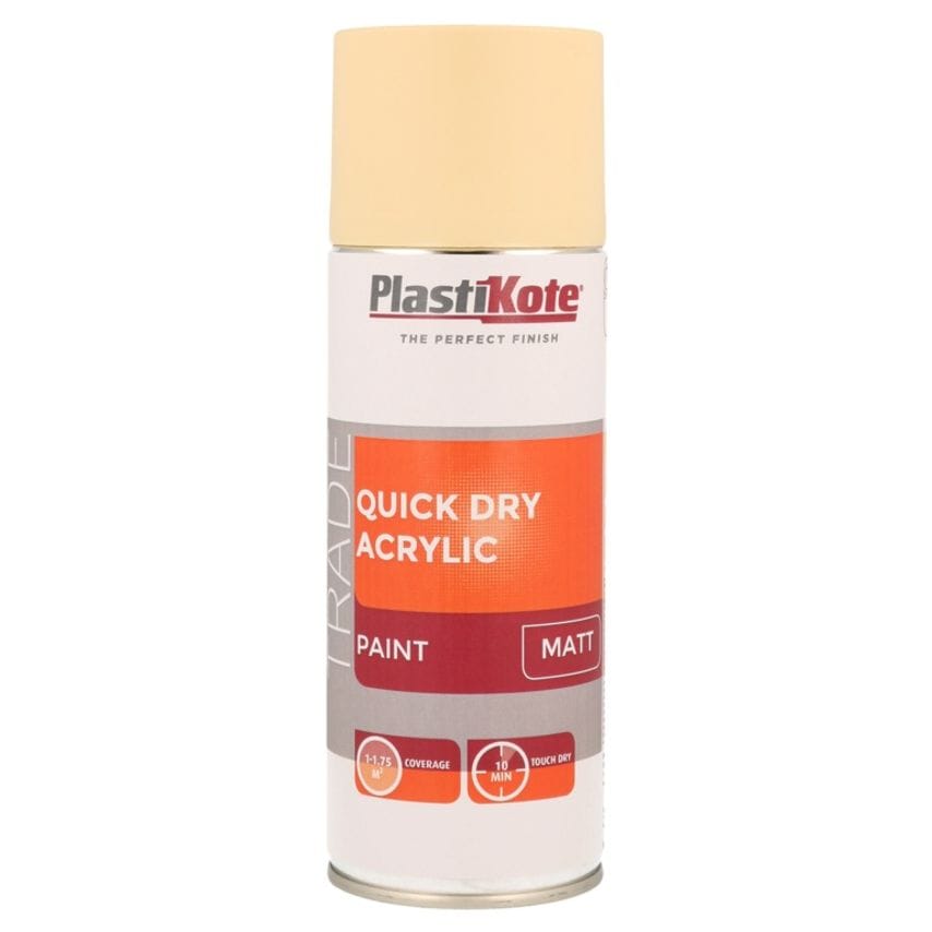 Quick Dry Acrylic Spray 400ml Magnolia