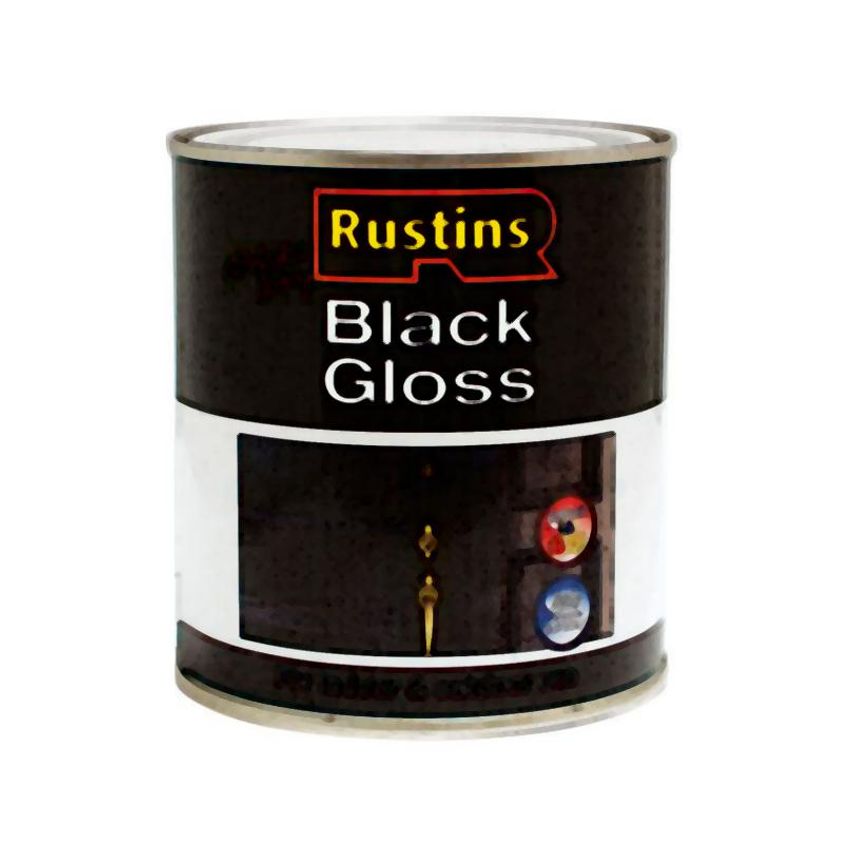 Quick Dry Black Gloss 500ml RUSBGWB500