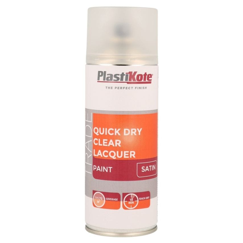 Quick Dry Clear Lacquer 400ml Satin