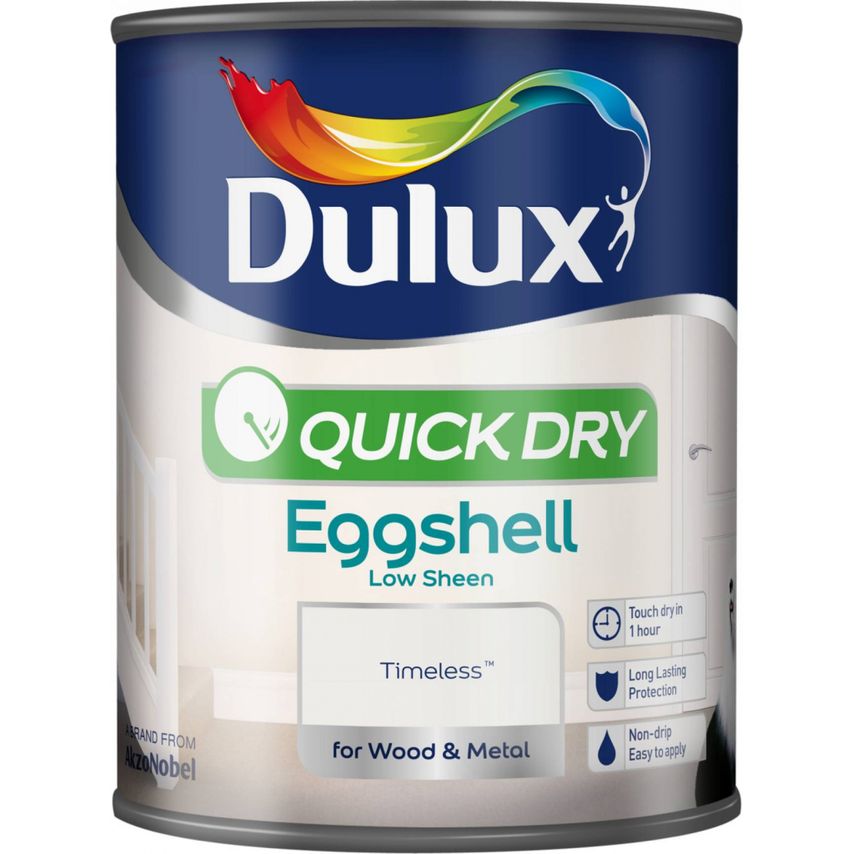 Quick Dry Eggshell 750ml Timeless