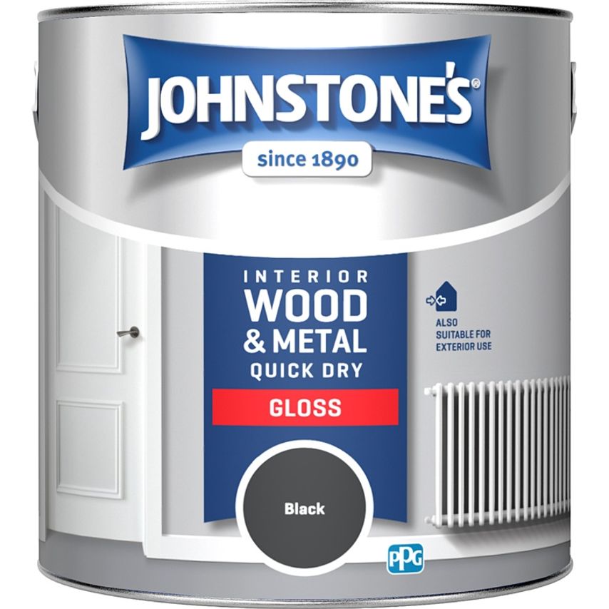 Quick Dry Gloss 2.5L Black