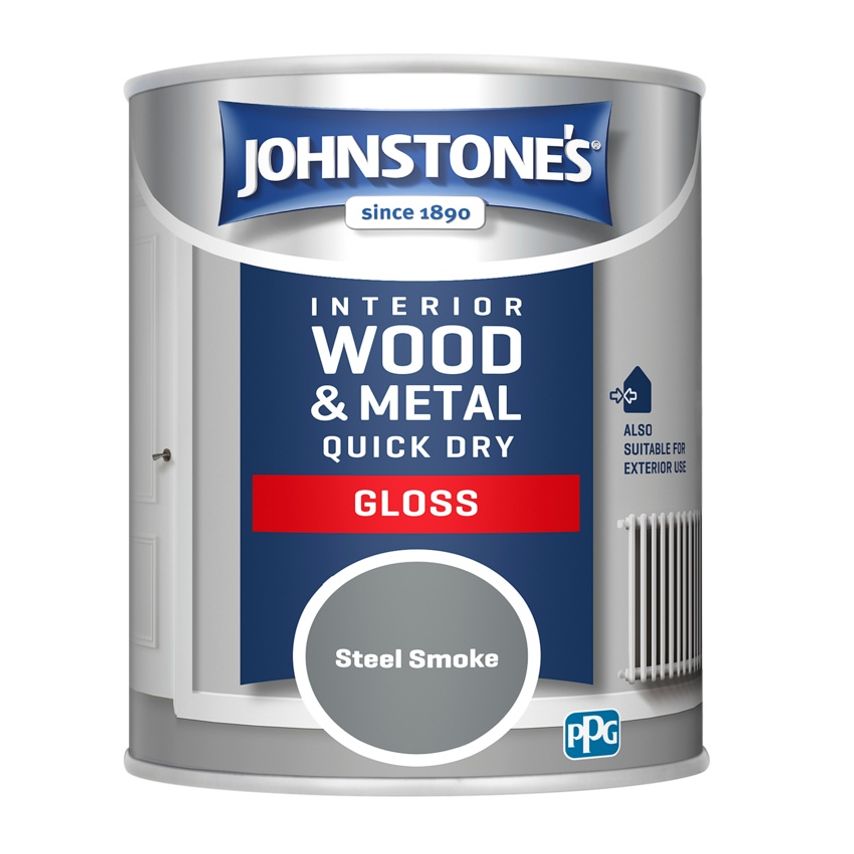 Quick Dry Gloss 750ml Steel Smoke
