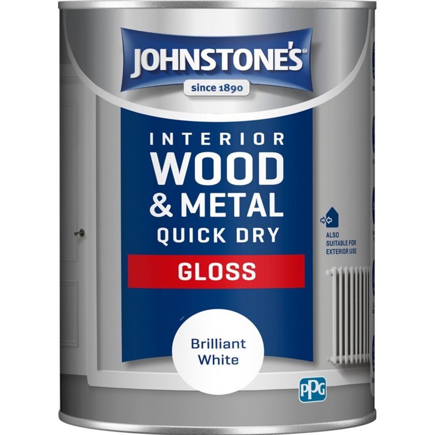 Quick Dry Gloss - Brilliant White 1.25L
