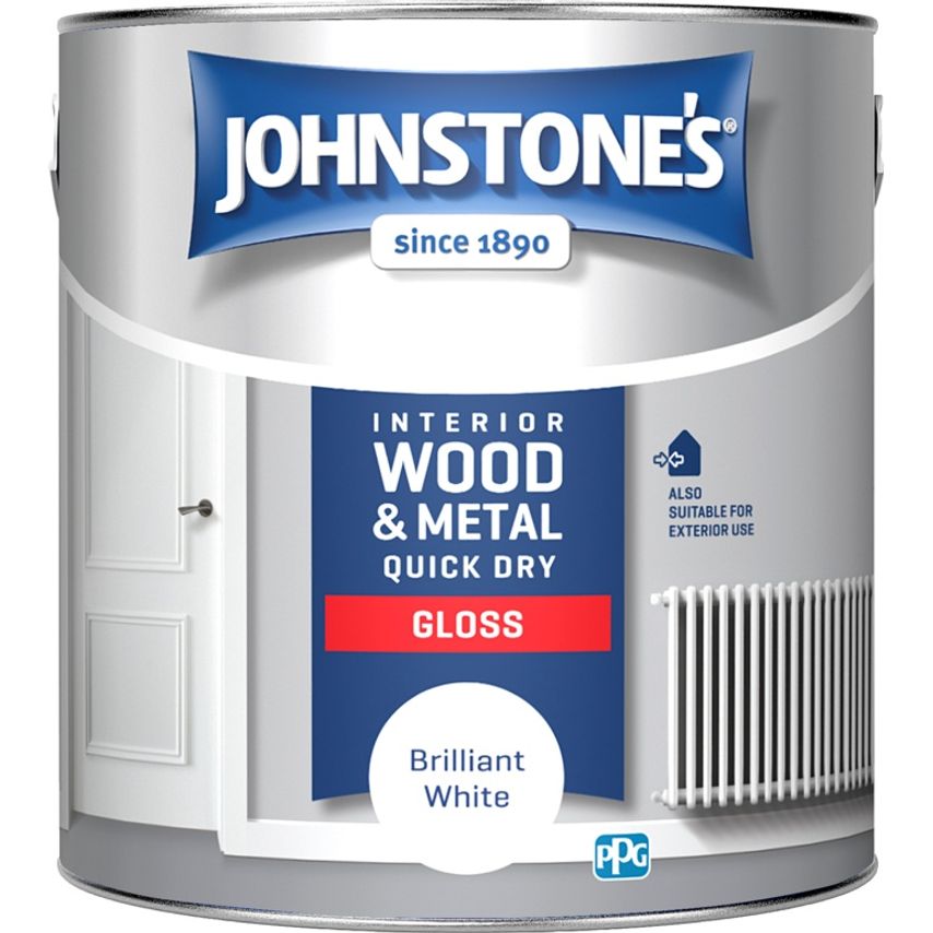 Quick Dry Gloss - Brilliant White 2.5L