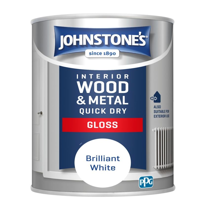Quick Dry Gloss - Brilliant White 750ml