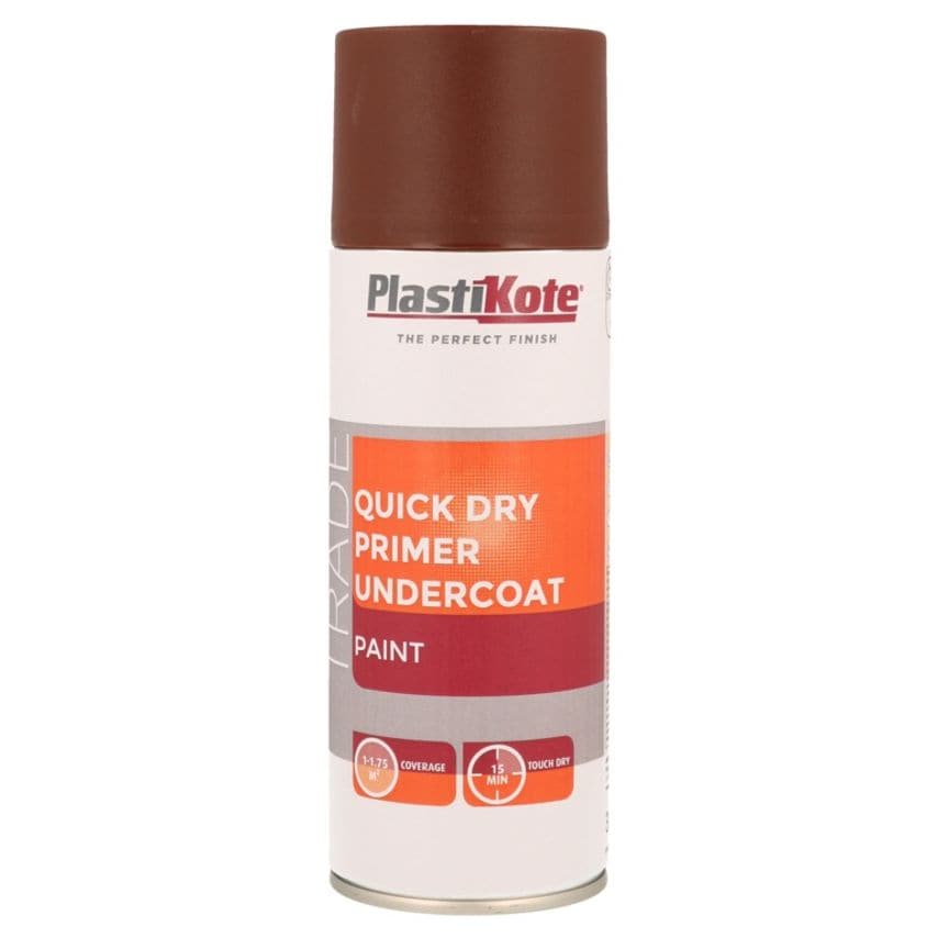 Quick Dry Primer Undercoat 400ml Brown